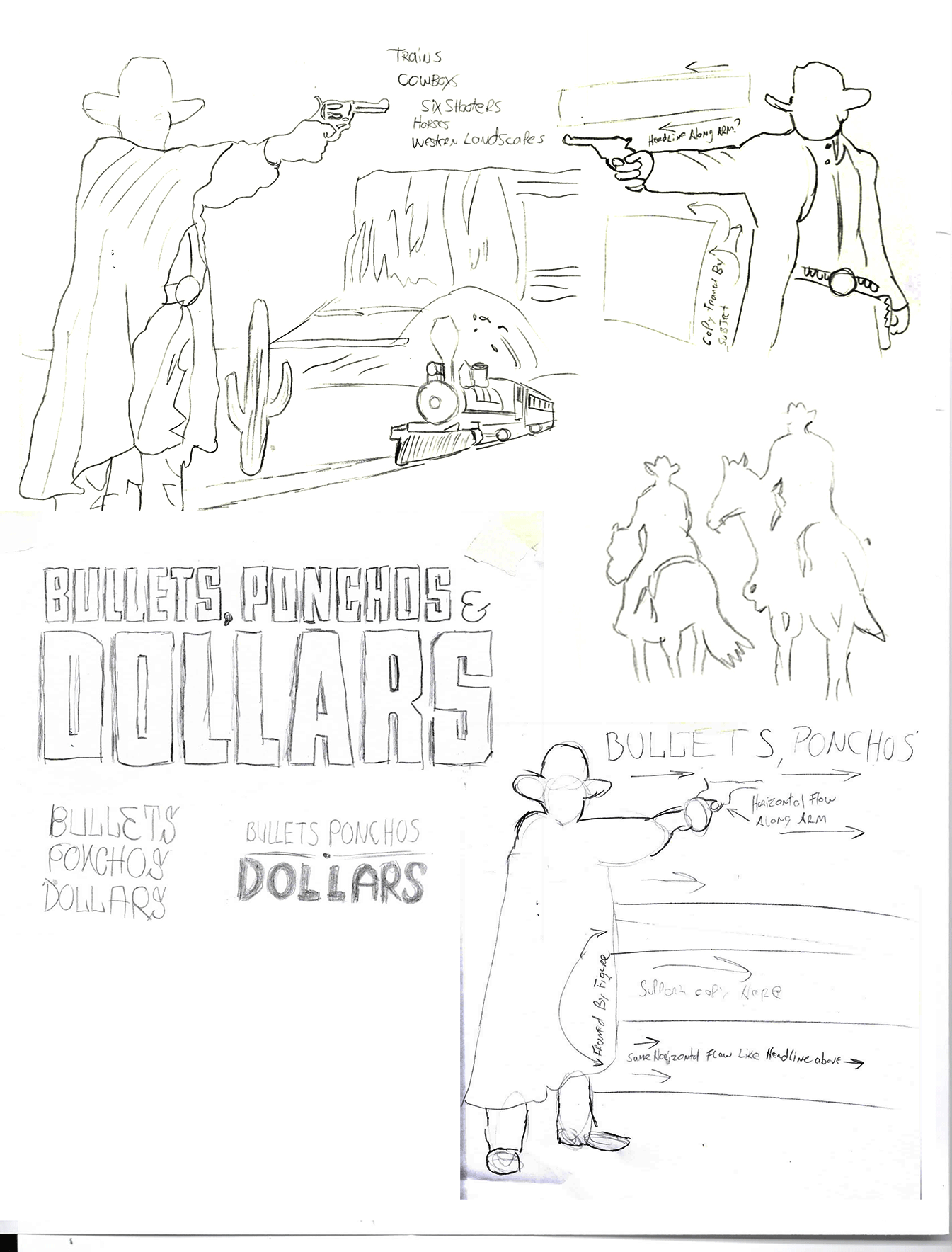 Book Design Sketches