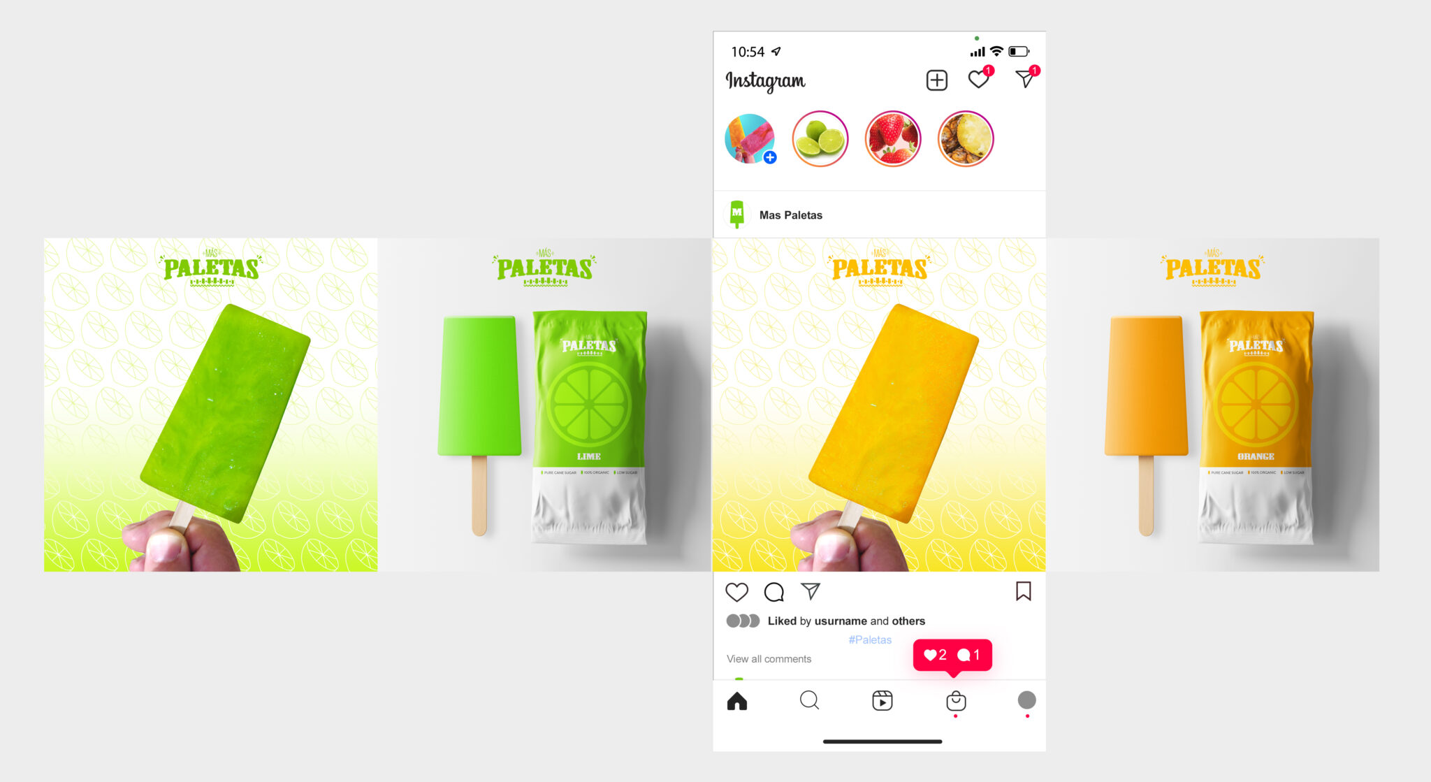 Social Media Carousel Design - as Paletas