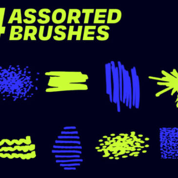 34 Assorted Custom Brushes for Photoshop