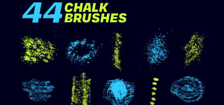 Chalk Brushes for Adobe Photoshop