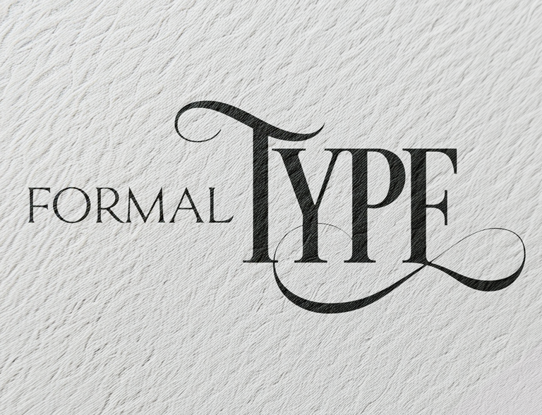 Formal Fonts