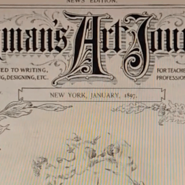 1890s Graphic Design – Penman’s Art Journal